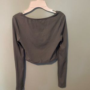 Brand new long sleeve cropped shirt
